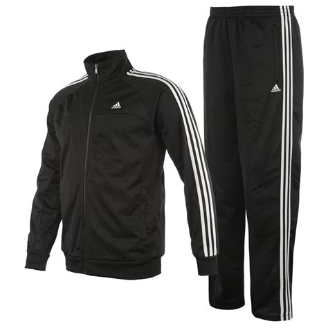 adidas 3 stripe tracksuit.